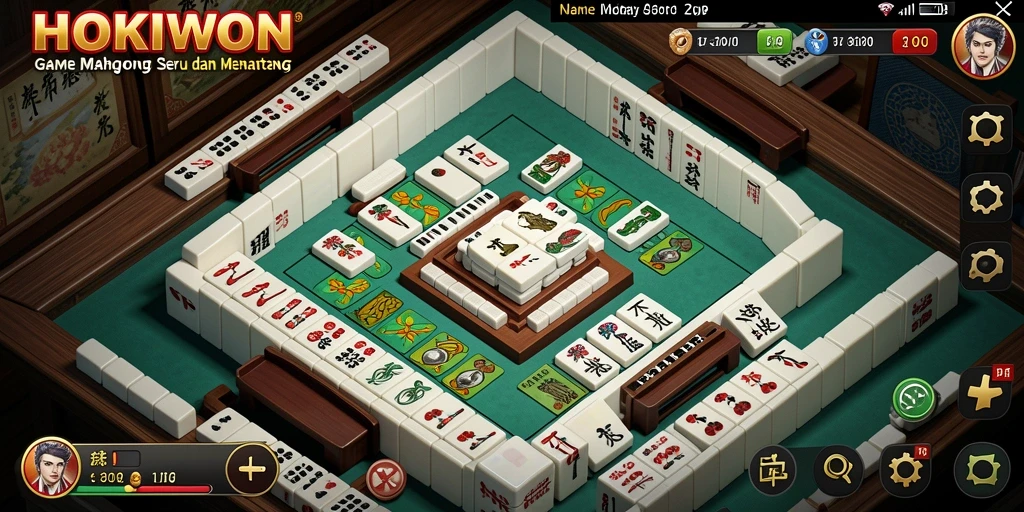 Tampilan gameplay HOKIWON yang menarik dan interaktif.