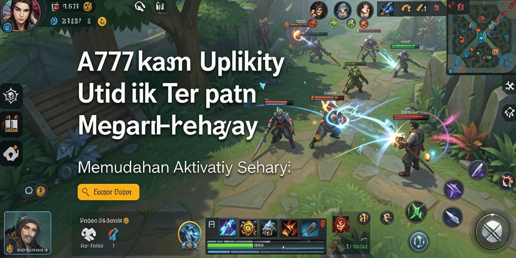 Tampilan utama L777 menunjukkan fitur-fitur Utility yang memudahkan pengguna.