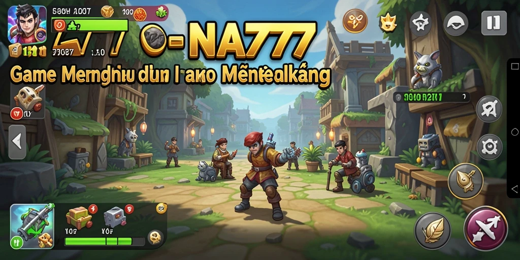 Tampilan gameplay yang menarik dan suasana santai di NA777.