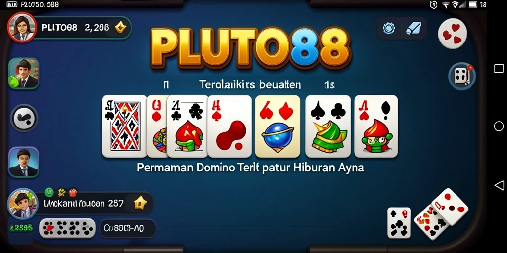 Tampilan gameplay seru dan menarik di PLUTO88.