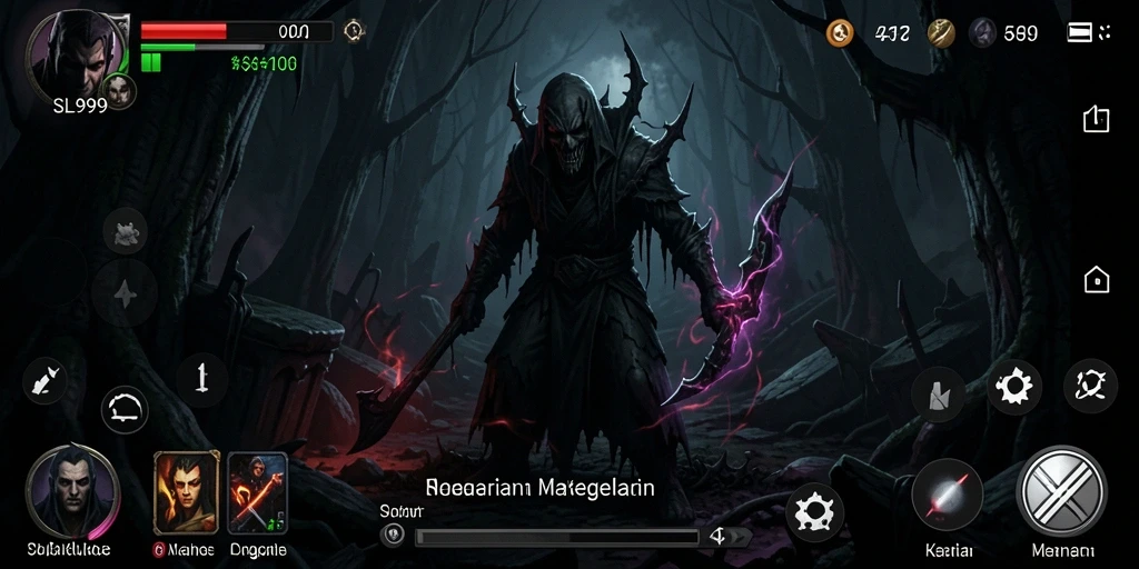 Tangkapan layar gameplay SL999 yang menakutkan dan penuh ketegangan.